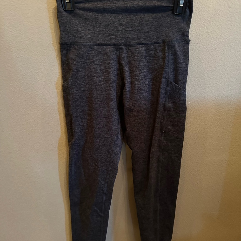 Aerie Charcoal High-Rise Leggings